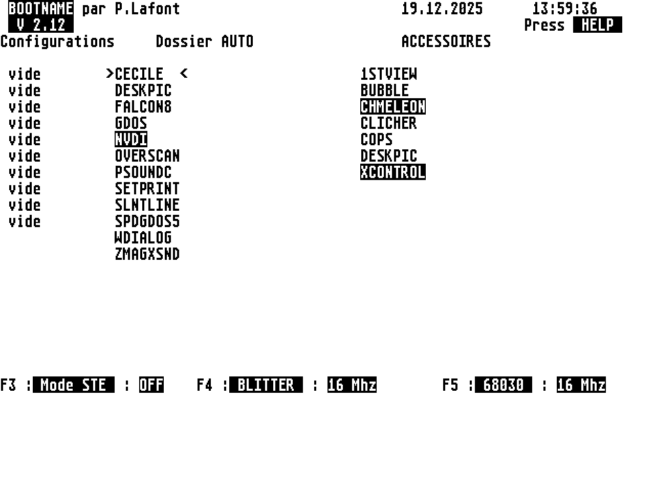 Bootname — screenshot 1